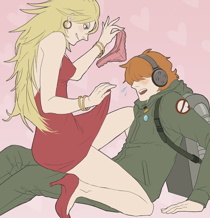 “Alright, what did they do THIS time…?”

Just Panty &amp; Stocking’s personal geeky boy toy and attempted voice of reason… He’s honestly unsure if he’s even any good at his job.

Be sure to ❤️&amp;🔄!
…Please?
…Unless you really want to see what Panty’s like when she’s mad-