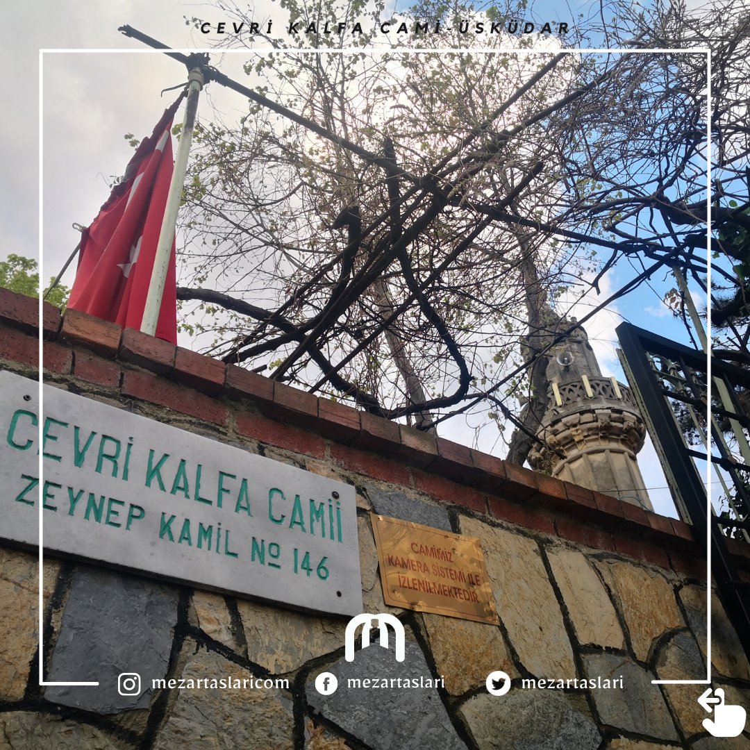 mezartaslaricom's tweet image. Eskiden Bektaşi Tekkesi olan ve hâlâ haziresinde bektaşi Feyzullah Baba'nın mezar taşı bulunan, Üsküdar Cevri Kalfa Cami ve Haziresi'ne gittiniz mi?
#bektaşi #mezartaşları #SONDAKİKA