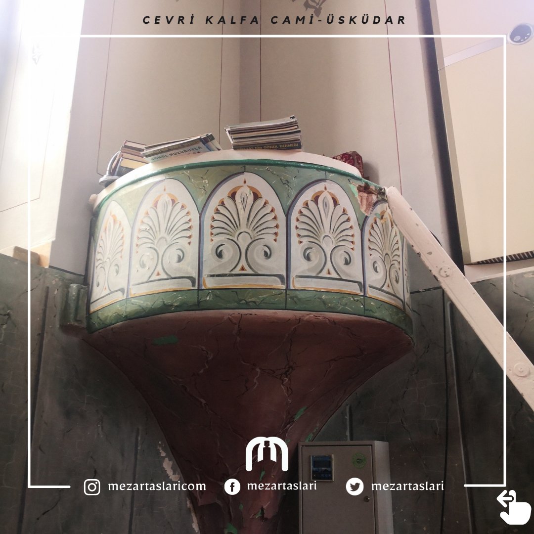 mezartaslaricom's tweet image. Eskiden Bektaşi Tekkesi olan ve hâlâ haziresinde bektaşi Feyzullah Baba'nın mezar taşı bulunan, Üsküdar Cevri Kalfa Cami ve Haziresi'ne gittiniz mi?
#bektaşi #mezartaşları #SONDAKİKA