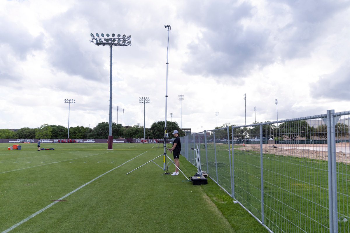 We want to give a big thank you to <a href="/coachesvideo/">Coaches Video</a> for helping us out this spring. Due to construction, <a href="/AggieFootball/">Texas A&M Football</a> would’ve been without a second end zone angle for all practices and scrimmages if not for their help. 👍🏼