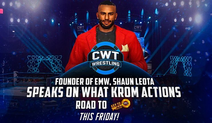 ConnorsWTour's tweet photo. The EMW Owner speaks out on Krom's actions on The Super Athlete, Carter Young, and Wade War.

The new GM and his vision for the future of the show. 

The Expertise, Levi Connors, takes on The Golden Factor, Kevin Dail. Who will come out on top? Tune in to find out! https://t.co/vT6J1MEnlp