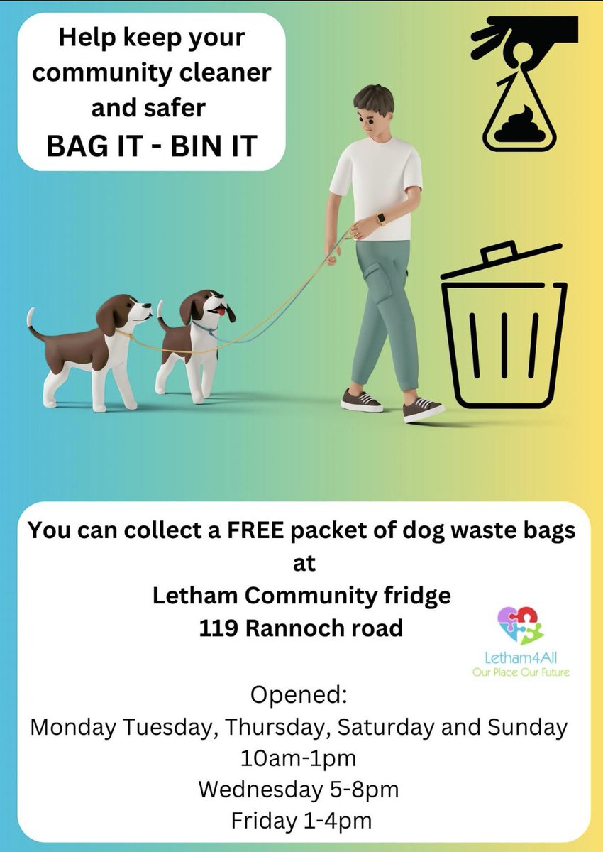 As a community we hear the complaints, We are trying to help #community #letham4all