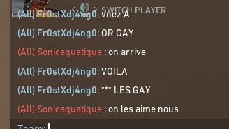 baptiste86250's tweet photo. @VALORANTfr on est d'accord que si je report ce type il va se faire ban ? on est d'accord que vous ne tolérez pas l'homophobie dans votre jeu ? https://t.co/BZECg0ByJl