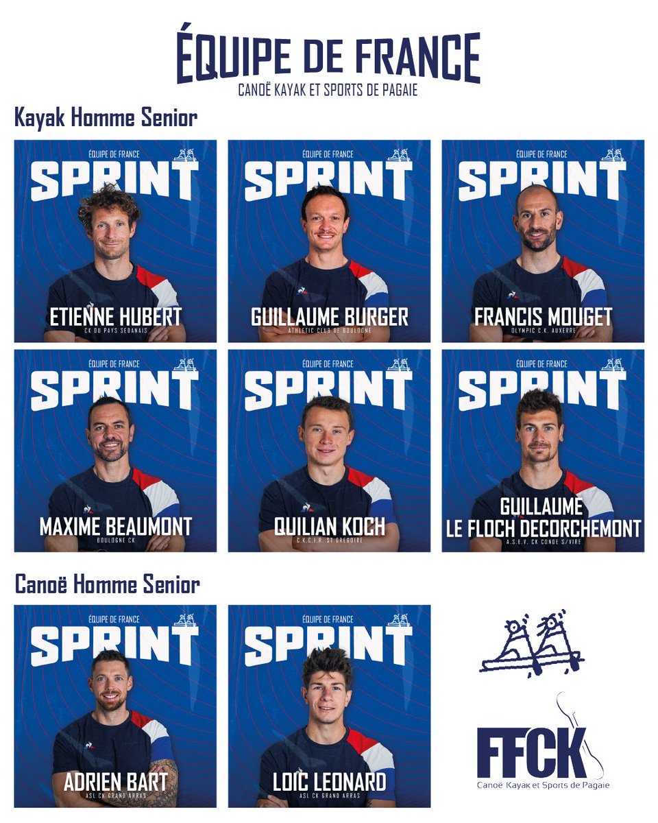 ludovicroye's tweet photo. Sélections nationales 2023 🇫🇷🇫🇷🇫🇷 - ⁦@FF_CanoeKayak⁩ 
La dernière ligne droite vers ⁦@Paris2024⁩ est engagée 🔥🔥🔥
Notre ⁦@EquipeFRA⁩ olympique et paralympique se dessine !!! 💪💪💪
⁦@Sports_gouv⁩ ⁦⁦@Agence_du_Sport⁩ https://t.co/BCYN2zJFOj