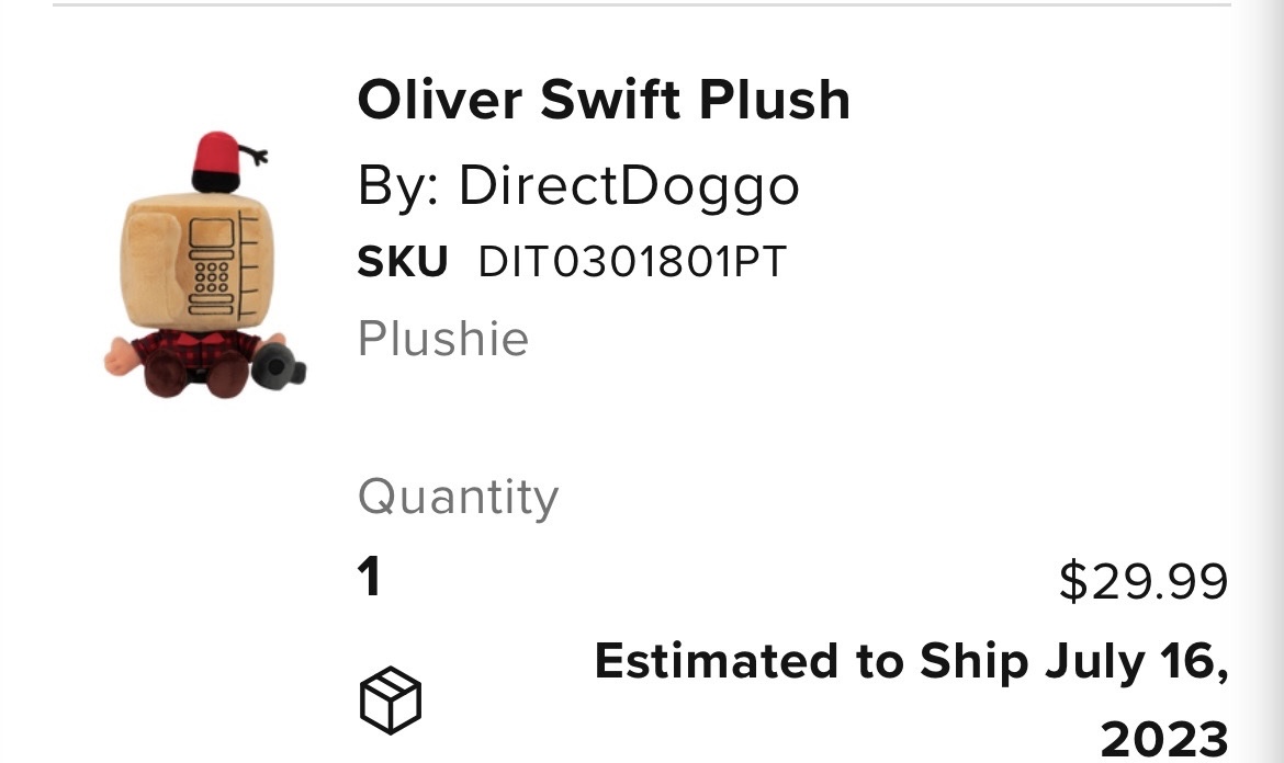 Azzy_is_dead5's tweet photo. @DirectDoggo @Makeship I ALREADY BOUGHT HIM https://t.co/jnhdXDgqo2