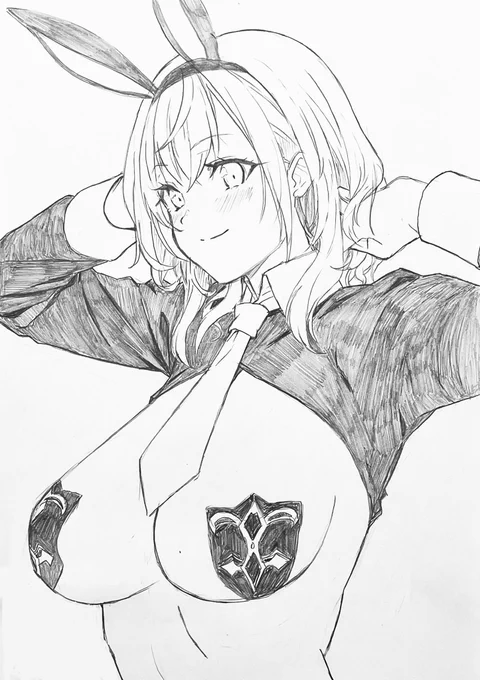 アナログ逆バニー団長  #ノエラート 