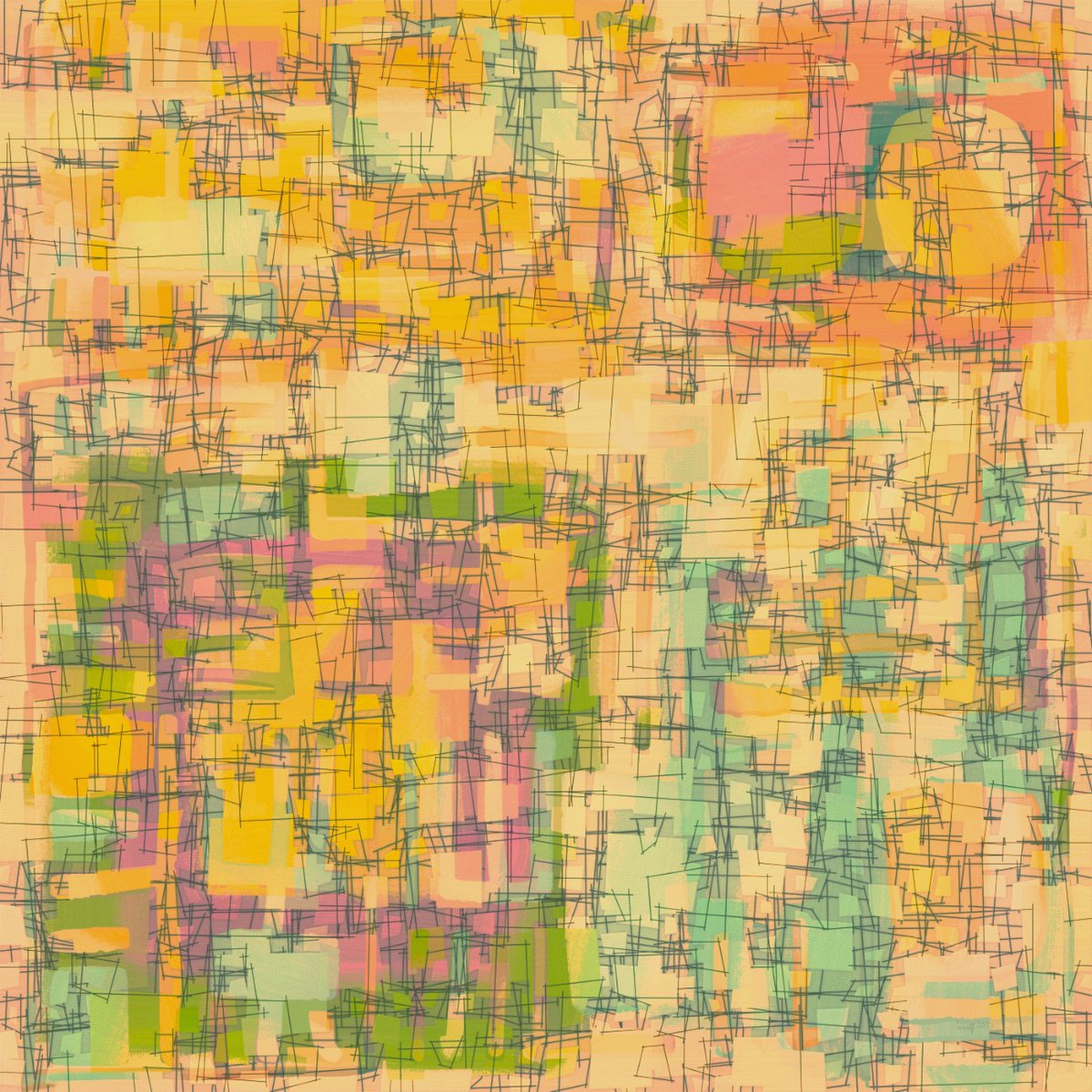 digconart's tweet image. Jump into a &quot;Splash Of Summer&quot; 40x40. #art #abstractart #artist #contemporaryart #generativeart #artistontwitter #digitalart #artoftheday