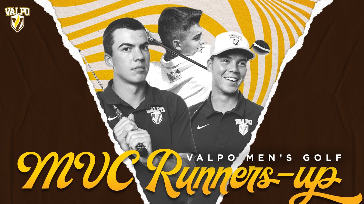 valpoathletics's tweet photo. .@ValpoMG finished as the team runner-up at the MVC Championship with a 54-hole score of 849 (-3). #GoValpo https://t.co/TEpMPldA8K