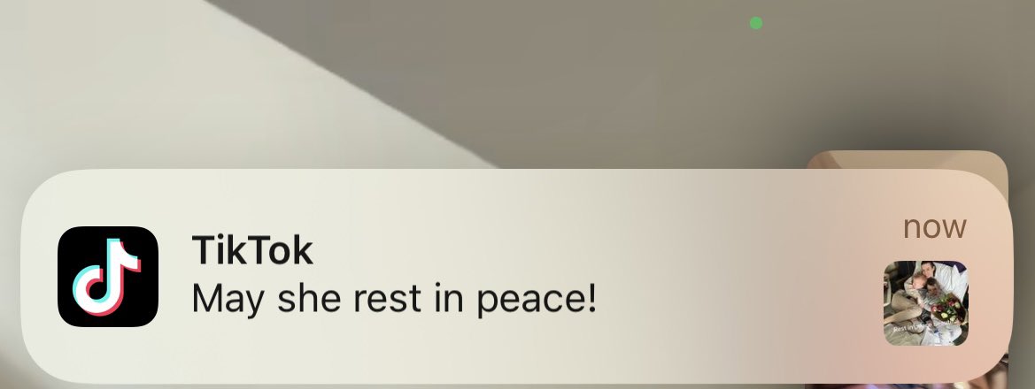ha1fhere's tweet photo. This is so wild to me? Why is someone’s death being used as an ad on tiktok?
I’ve never even seen this lady before so the fact that it’s being advertised to me is even more crazy. Rest in peace to this women, she doesn’t deserve to be used as an ad https://t.co/SSTV9f73gw