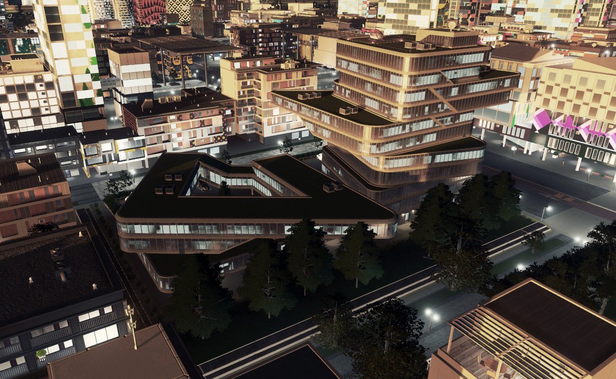 luminou_cs's tweet photo. "Spiral Tower" available in Citiesskylines's workhop
(inspired by the real building create by the architect Zaha HADID)
Have fun in game !
https://t.co/026ItwmW3E
#CitiesSkylines #Colossalorder #PCGamer #simulationgame #Cities #spiral #building #assetcreator #Blender3d https://t.co/Rve7yX1ZzL