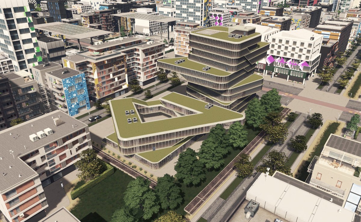luminou_cs's tweet photo. "Spiral Tower" available in Citiesskylines's workhop
(inspired by the real building create by the architect Zaha HADID)
Have fun in game !
https://t.co/026ItwmW3E
#CitiesSkylines #Colossalorder #PCGamer #simulationgame #Cities #spiral #building #assetcreator #Blender3d https://t.co/Rve7yX1ZzL