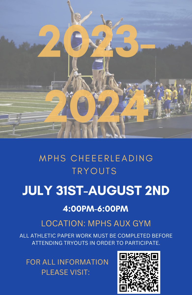 MPHS Cheer tweet media