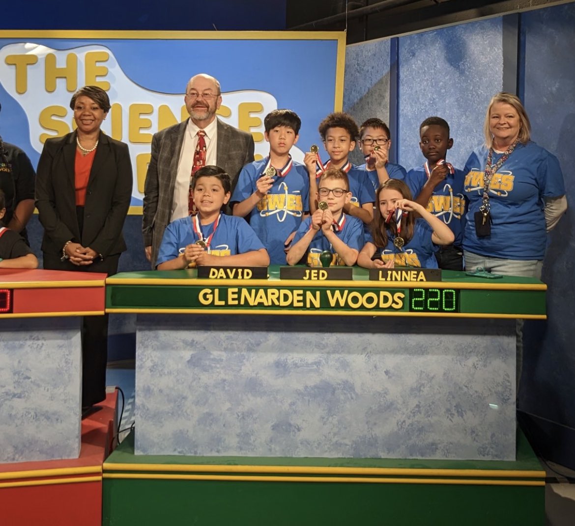 Congratulations to our GWES Science Bowl Team and Mrs. Foster for leading the effort!!! We won the final game making this the 8th win for our school! We are #GWESProud! #PGCPSProud 💙🐯💛@gwes_pta @PGCPSTAG @pgcps @PgcpsScience @TonyaW0621 @drhelencoley @drmonicaceo