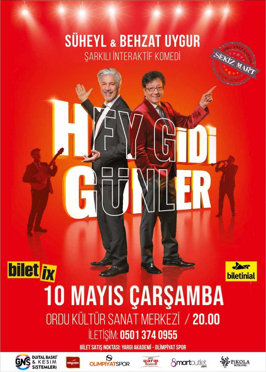 serhatkose55's tweet photo. #Trabzon #Giresun #Ordu #Samsun 8 9 10 11 Mayıs UYGUR KARDEŞLER KARADENİZ TURNESİ BAŞLIYOR...
DETAYLI BİLGİ İÇİN
📲 0(501) 374 09 55 https://t.co/FV1Xdi666Q