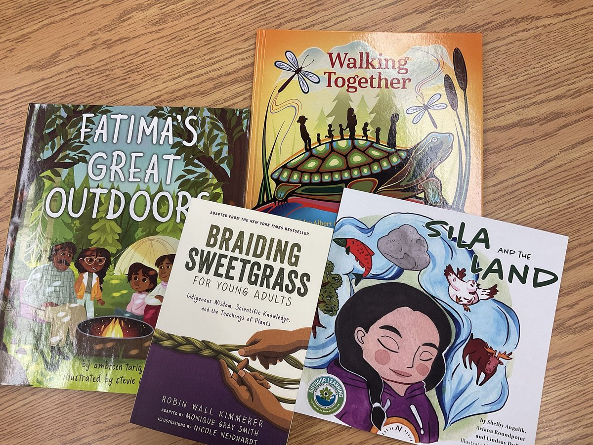 Excited about our new resources from @TheOLStore to connect us to the land! @WoburnJunior @EcoSchoolsTDSB @EcoSchoolsCAN