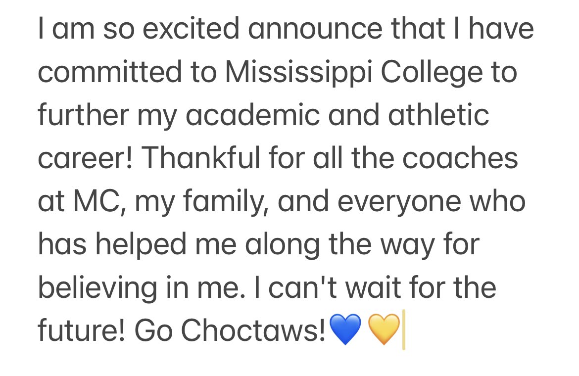 SarahLee2706's tweet photo. @BrookeOHair3 @GoChoctaws_SB @ChoctawSports 💙💛 https://t.co/qgvv06M6Z6