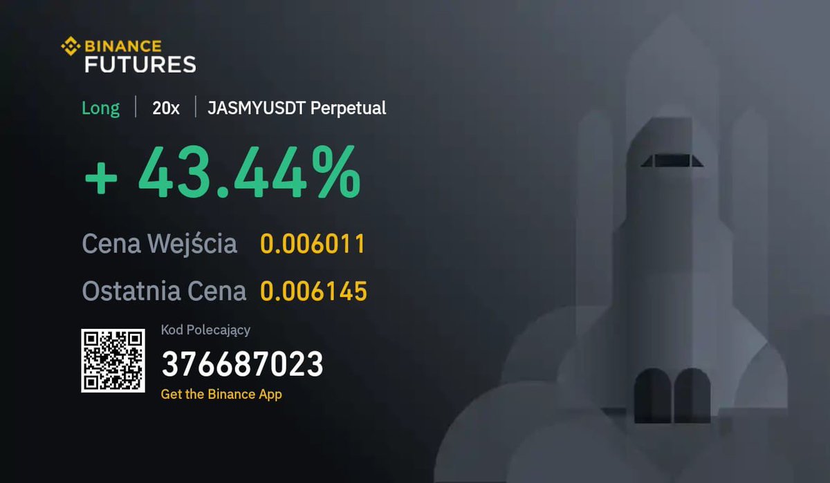 SebJerWoz's tweet photo. #Binance       #BinanceFutures

#USDT   #JASMY 
$USDT $JASMY

Second TP https://t.co/iCZebiEbqp