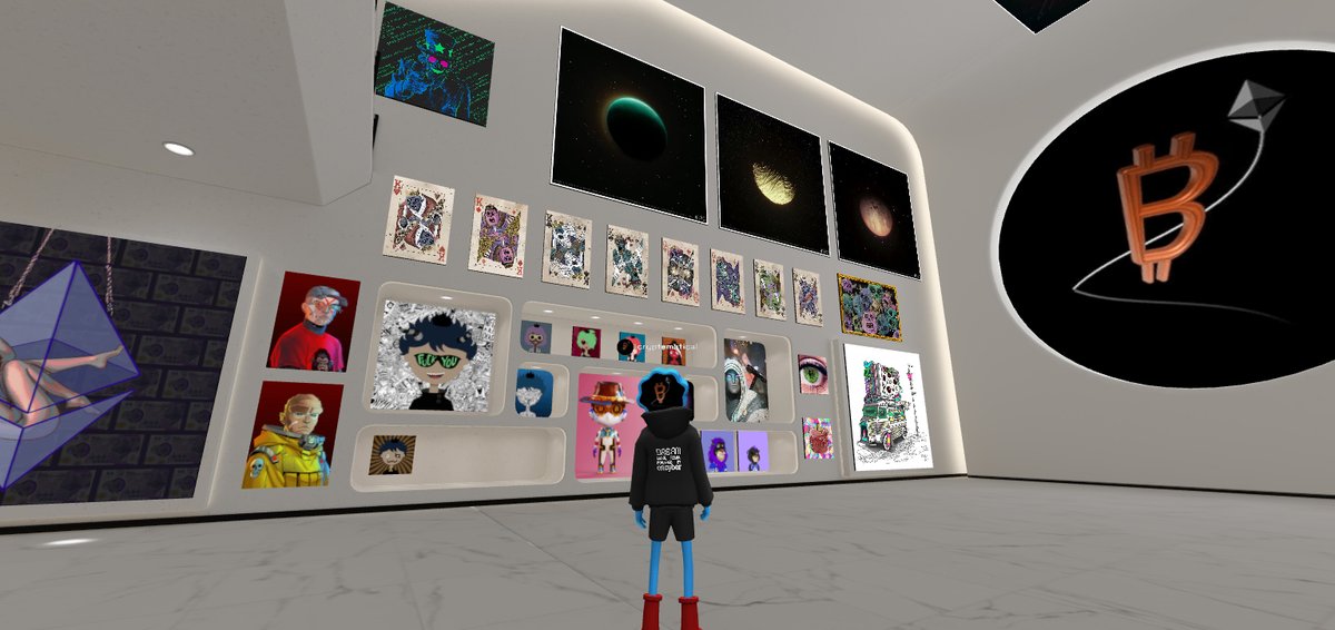 Collected ALL 8 Kings & Queens of the King's Deck @kingxerox5. What a fitting place atop the #QKs @Hackatao in the @cryptematical Gallery @oncyber! 

Visit the Gallery: oncyber.com/cryptematical

#NFTs #DigitalGallery #CryptoArt #FineArt #LootPod $ETH $XTZ