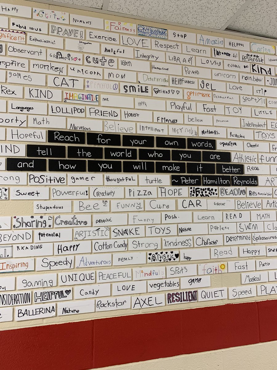 “Reach for your own words, tell the world who you are and how you will make it better.” 🎉💜Loved spending time today <a href="/crewrdsb/">Crestview</a>