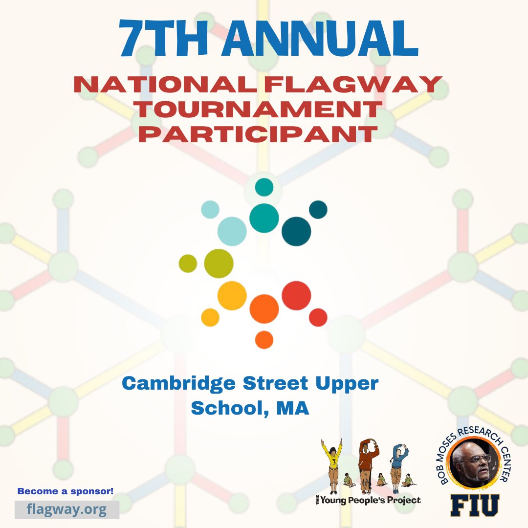 YPeoplesProject's tweet photo. We believe in you, @CSUScobras! Good luck at the 7th Annual Flagway National Tournament. #flagwaynationals https://t.co/TYSZix1JrO