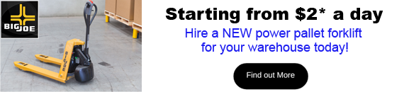 SpotOnWS's tweet image. Get mobile for May with our Power Pallet Special from only $2﹡ a day you can #MOVESMARTER - Only Whilst Stocks Last! 🚚 💥

#warehouse #forklift #bigjoe #Lithium #electricforklifts #dealsoftheday #pallet #getitdone