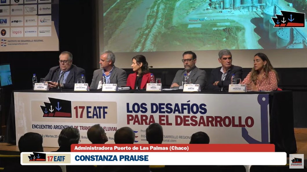 Encuentro Argentino de Transporte Fluvial tweet media