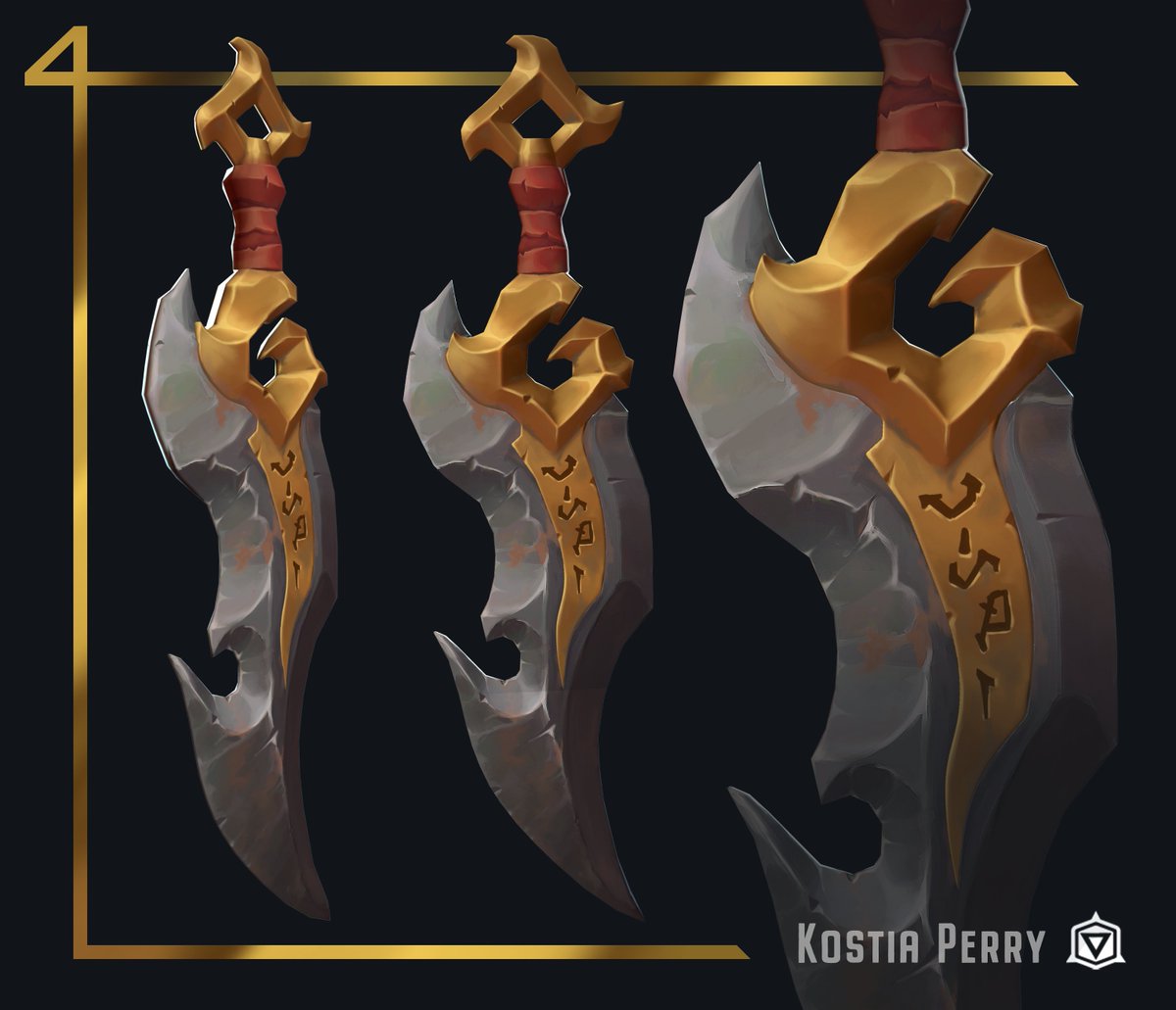 tarmunds's tweet photo. Hey, this is an old work done at @Artside_School. First handpainted project ! Highpoly and texture by myself, Low and baked maps was made by our teacher Jules Caron Concept by
@Baldinosaurus
#gameart #handpainted #stylized #fantasy https://t.co/R8jiQYBAhI