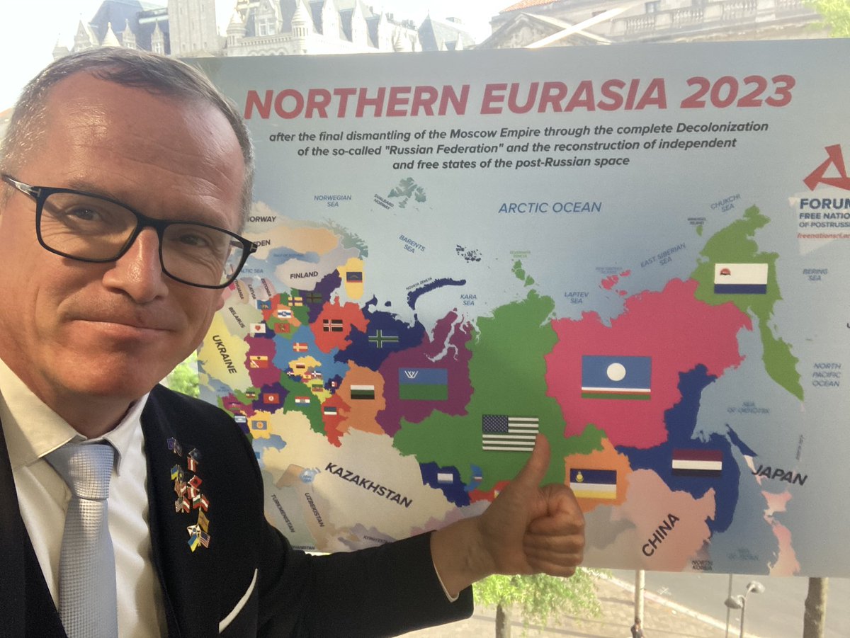 GunterFehlinger's tweet image. 41 new states will emerge from #ExRussia and the world 🌎 will be a much better place - and I prepare the strategic plan how to make that happen here in Washington