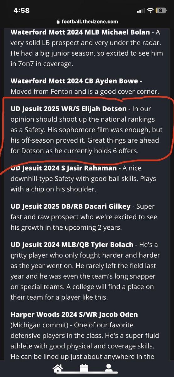 ElijahDotson06's tweet photo. Can’t wait to ball with my guys this Sunday‼️ @UDJ_Football https://t.co/8EIr4FzQUn
