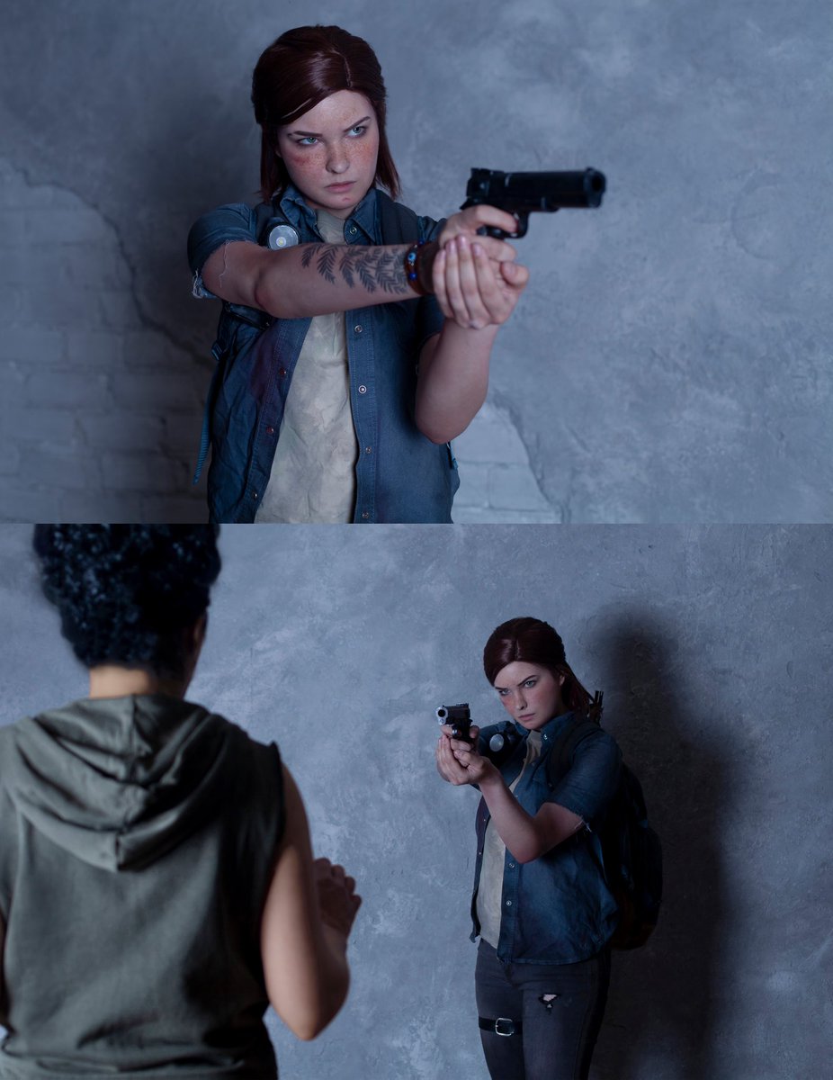 - Do you remember me? Yes, you remember.

The most favorite moment in the game and I finally managed to shoot it. ❤️ 

#TheLastofUs #tlou #tlou2 #thelastofuscosplay #ellie #ELLIEWILLIAMS #tloucosplay