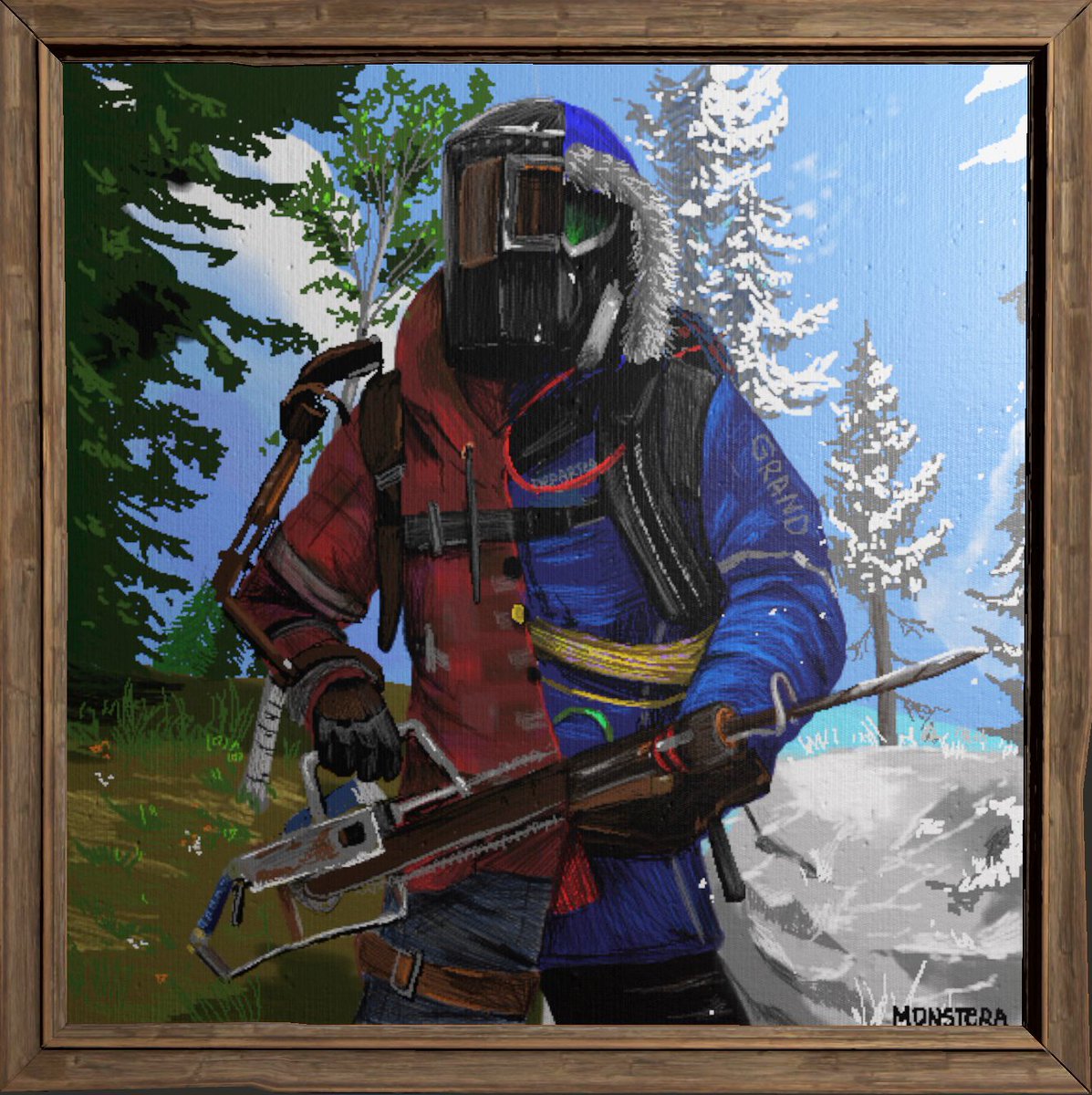 monsterarust's tweet image. #playrust @playrust #rustfanart #rustempires #madeinrust #rustart #rustcommunity