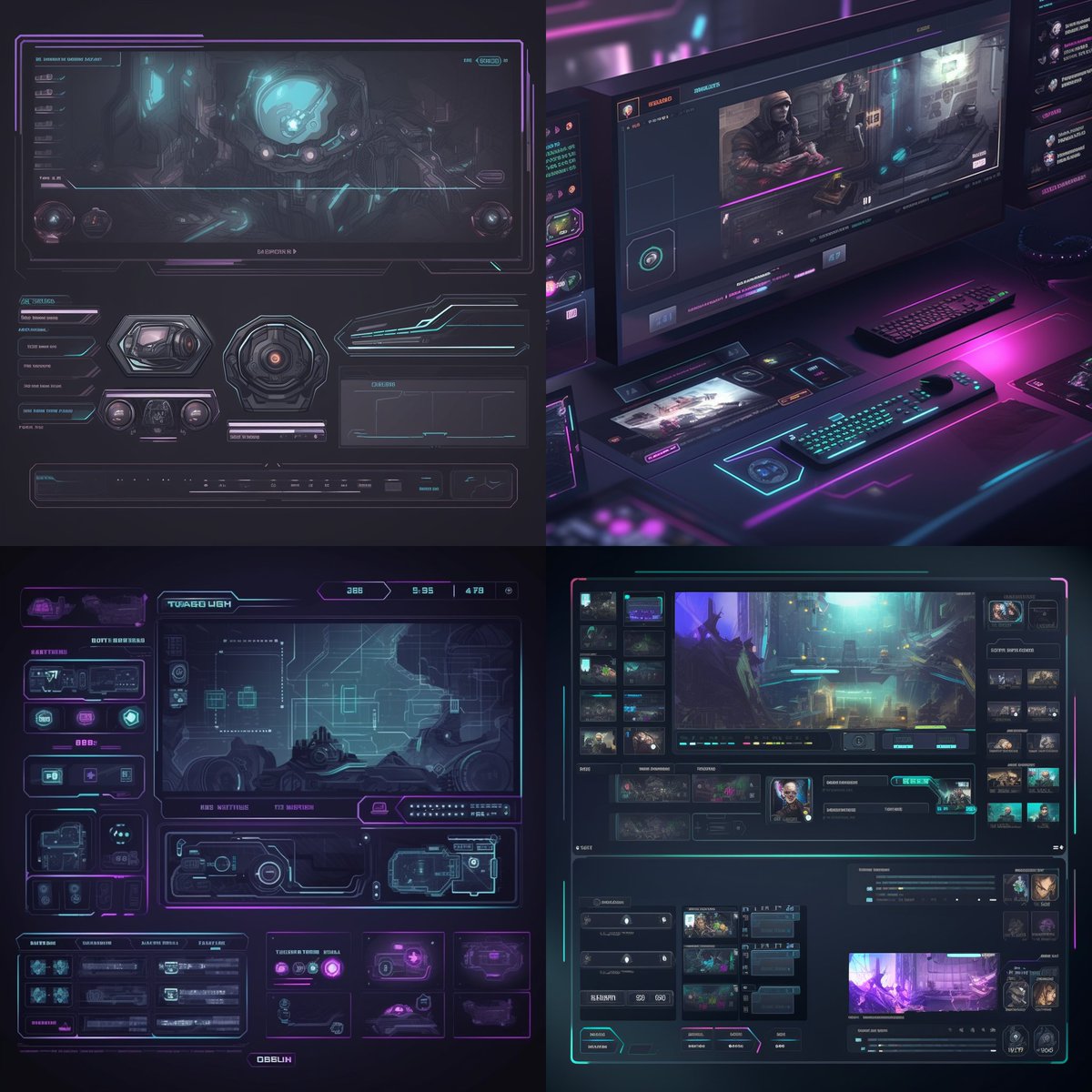 STREAM_XP's tweet photo. While many people express fear about AI's potential impact on art and design, this AI-generated gaming Twitch overlay may put some of those fears to rest. Though it looks visually appealing, it lacks the practicality needed for real-world use.

 #twitch #youtubegaming https://t.co/tjfPdsxTSl