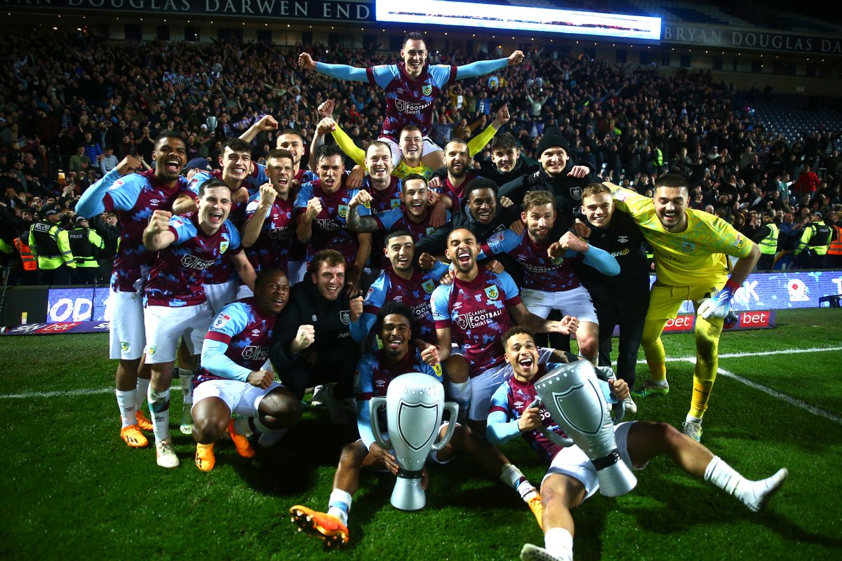 🏆 𝙏𝙝𝙚 𝙘𝙝𝙖𝙢𝙥𝙞𝙤𝙣𝙨!

#EFL | <a href="/BurnleyOfficial/">Burnley FC</a>