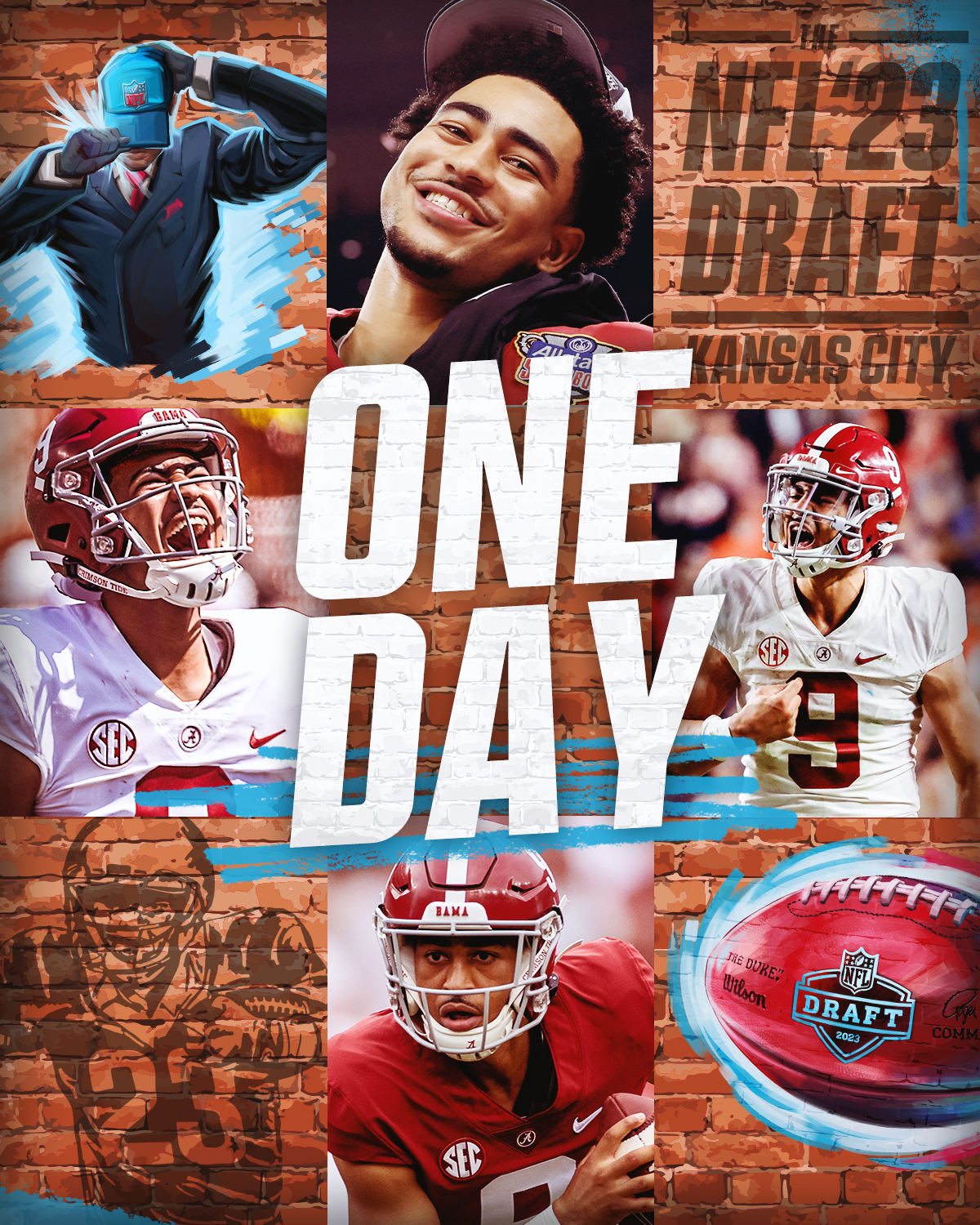 NFL X TOMORROW 2023 NFLDraft starts Thursday 8pm ET on NFLN ESPN ABC Stream on NFL https t 9v0hrp8FFf X