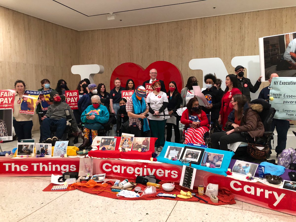 HorowitzFaigie's tweet image. The home care package in @GovKathyHochul budget was leaked. She reverses herself on campaign promises! She caps wage increases at $3 over min wage, not a baseline. She takes away some of wage parity, postpones increases &amp;amp; avoids acctablility. Tell @carlheastie . Not ok. Push back