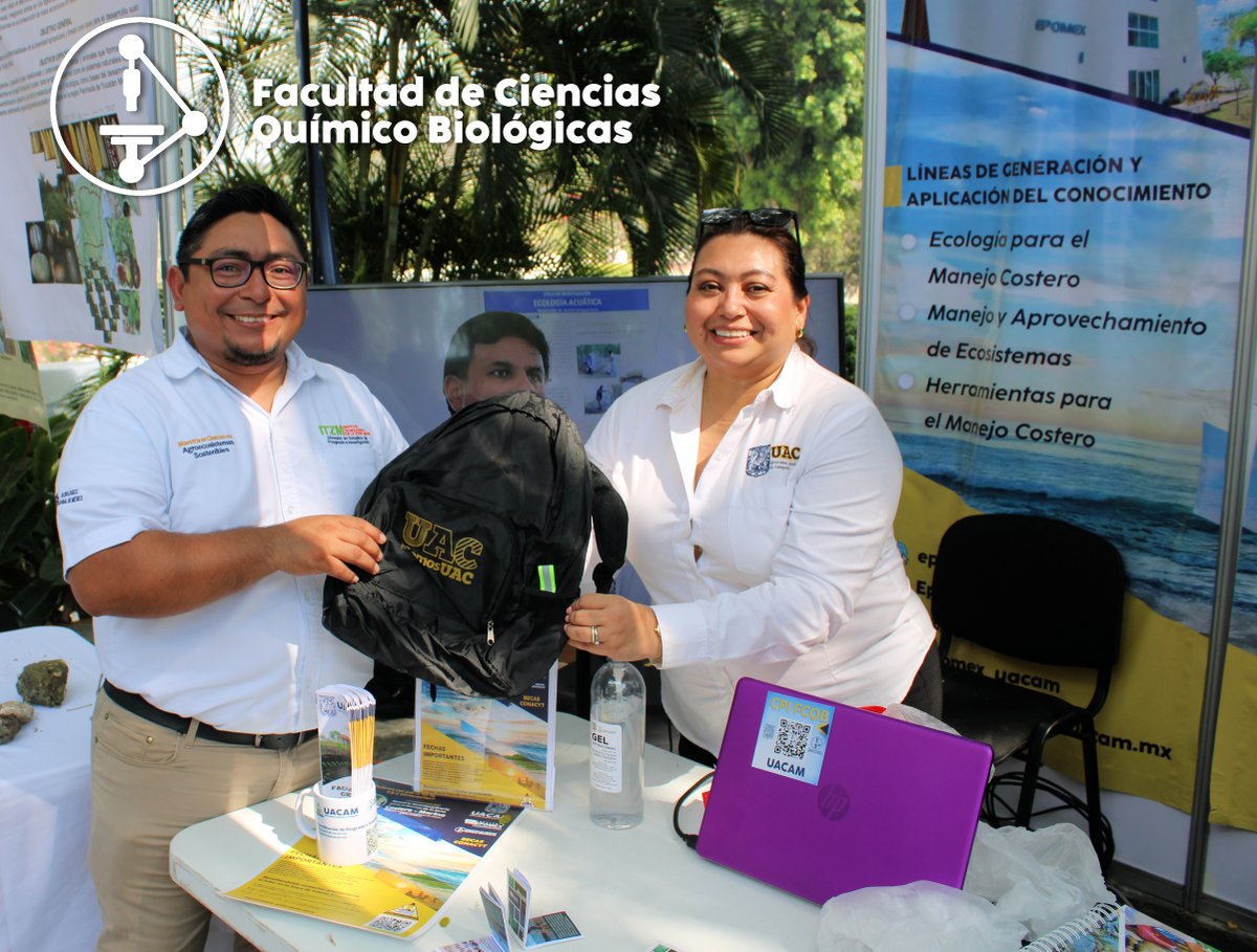 Participa la Universidad Autónoma de Campeche en promoción de posgrados en el Tec de Chiná.

Con la participación del Instituto Epomex, la <a href="/UAC_FCQB/">UAC - FCQB</a> y la Facultad de Ciencias Agropecuarias la #UACam promocionó sus programas de posgrado.

Noticia completa: 
posgradofcqb.uacam.mx/view/noticias/…
