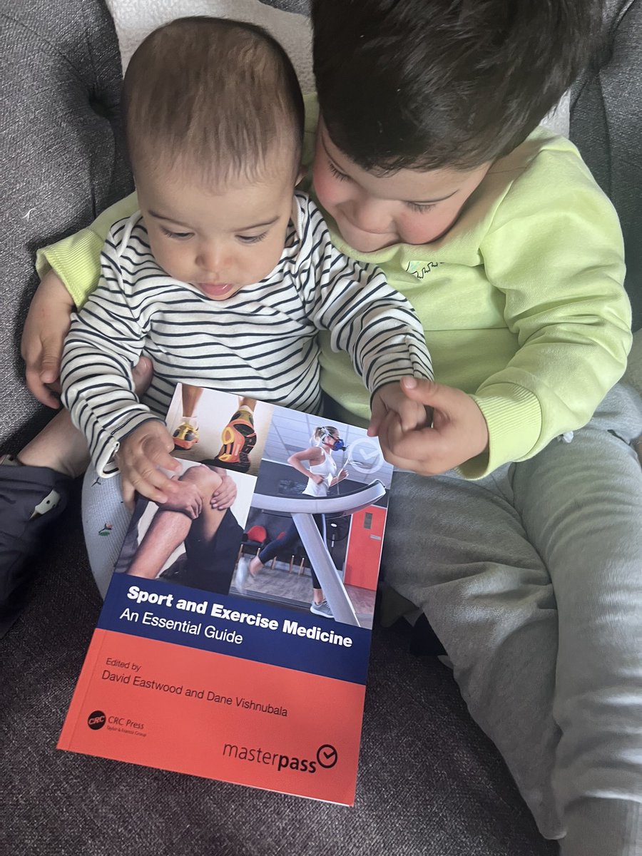 It has finally arrived! The first two readers are highly excited. Thank-you to the 50 + contributors for their expertise and time and a pleasure to work with many of our SEM community including <a href="/basem_uk/">basem_uk</a> <a href="/FSEM_UK/">Faculty of Sport and Exercise Medicine UK</a> members. Great to work with the fantastic <a href="/DrDaveEastwood/">Dave Eastwood</a> on this.