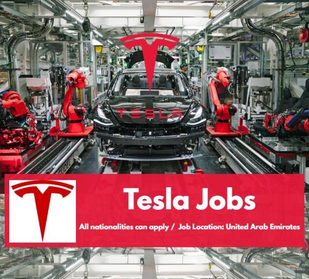 Tesla Jobs UAE-USA-UK-Canada-Singapore | 60+ Vacancies
Apply Now: applydubjob.com/2022/08/tesla-…

#teslacareers #teslajobs #jobs #careers #automobilejobs #jobvacancy #gulfjobcareers #jobsinuae #jobsincanada #electricvehicles