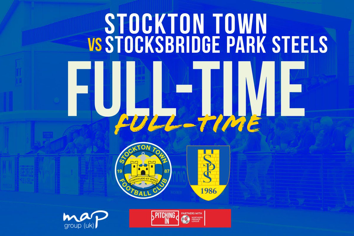 stockton_townfc's tweet photo. FULL TIME: STOXKTON TOWN 2 (4) - 2 (3) STOCKSBRDGR PARK STEELS

WE WILL SEE YOU AT HOME AGAIN ON SATURDAY IN THE FINAL!!! https://t.co/Om25itljGv