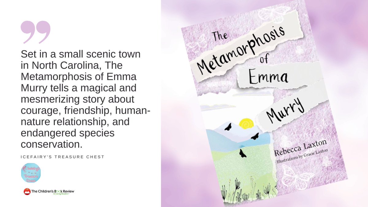 TCBRbookreview's tweet photo. "Set in a small scenic town in North Carolina, The Metamorphosis of Emma Murry tells a magical and mesmerizing story about courage, friendship, human-nature relationship, and endangered species conservation." β @luckytoddler
Keep Reading: https://t.co/wQ6i8kp3ZI @BeccLovesBooks https://t.co/ZCwmZB1r9E