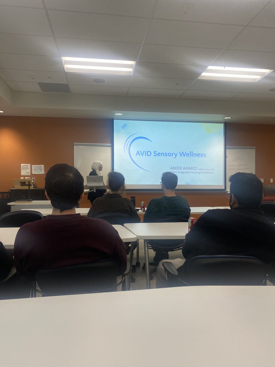 UofW_EPICentre's tweet image. First up is our friend, Abeer Ahmed of Avid Sensory Wellness #ConnectFor