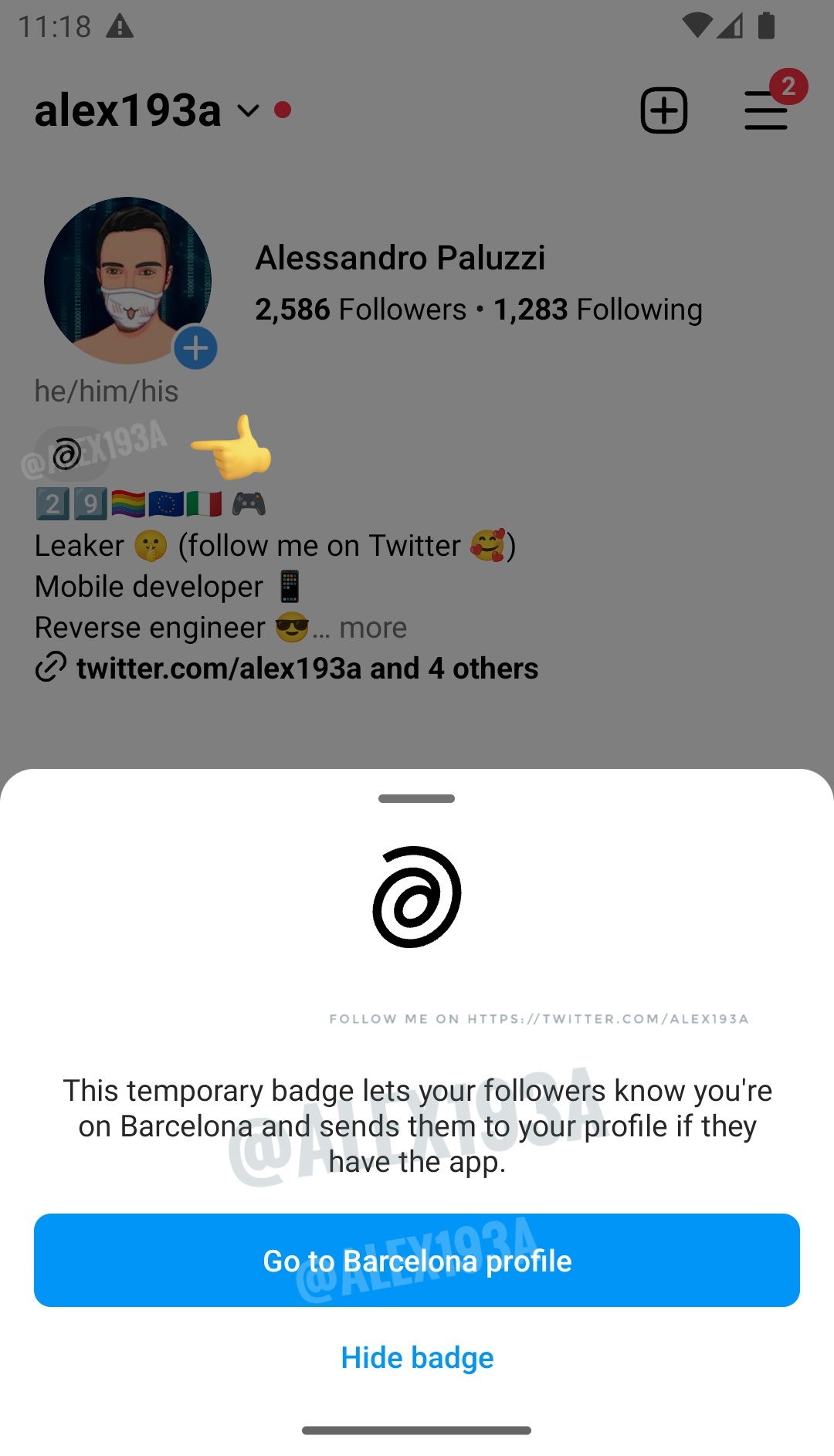 Alessandro Paluzzi on X: #Twitter is working on an option to remove  followers directly from their profile 👀  / X