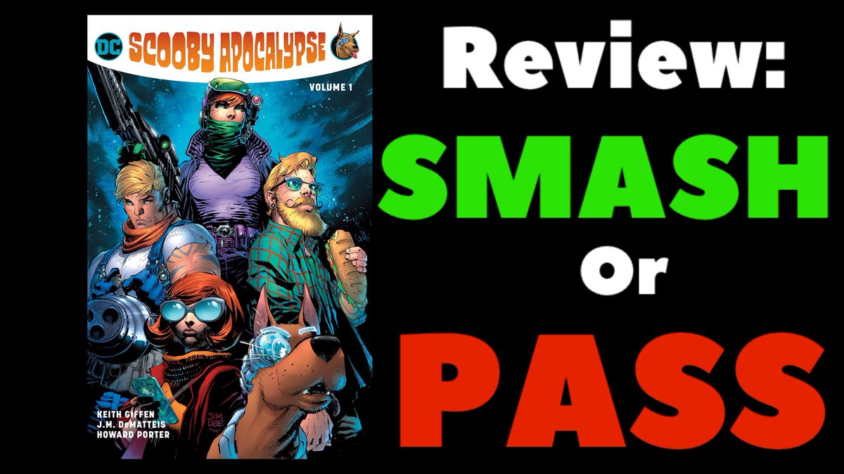 JayMillyVids's tweet photo. Scooby Apocalypse Volume 1 Review: Smash or Pass? https://t.co/jcT7y7sSUr #ScoobyDoo #Scoob #ScoobyApocalypse #DC #DCComics https://t.co/sN1kEbG25d