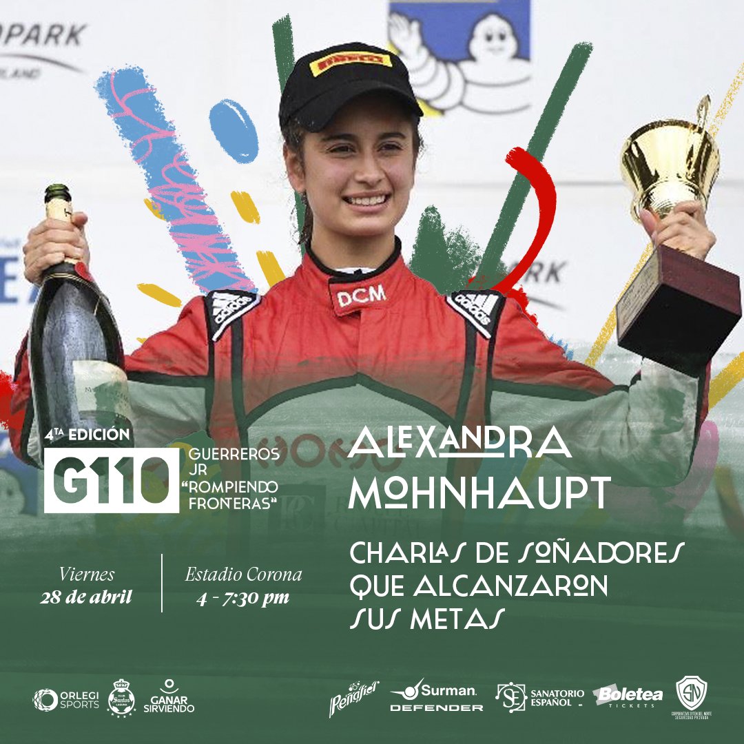 🏎️🏁 𝗔𝗹𝗲𝘅𝘅𝗮𝗻𝗱𝗿𝗮 𝗠𝗼𝗵𝗻𝗵𝗮𝘂𝗽𝘁 ➡️ Piloto de automovilismo.

Desde temprana edad, se ha enfocado en romper estereotipos y lo ha conseguido. Es la primera mujer en ganar una carrera de Fórmula 4 🏎️💨, demostrando su capacidad sobre el asfalto con una pasión admirable