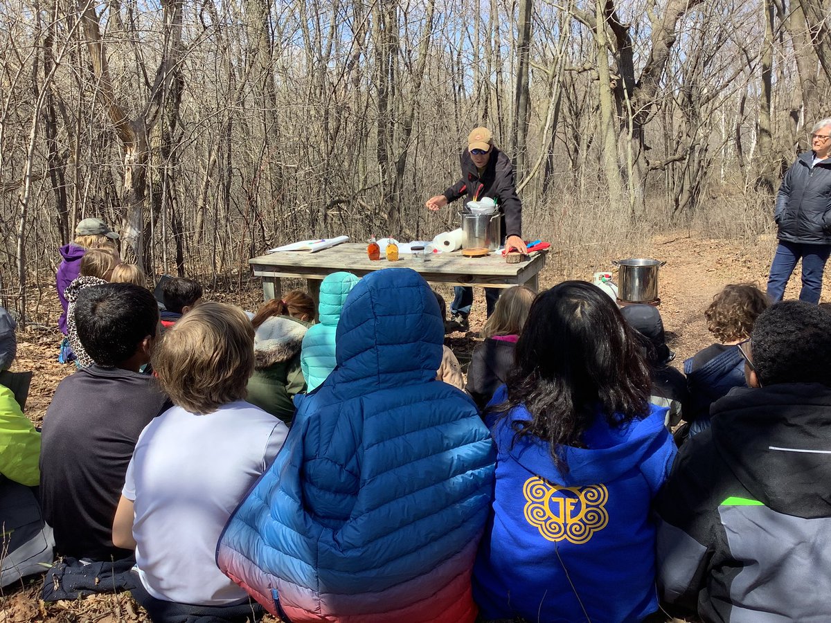 wvrstem's tweet photo. Third Graders learning how to tap a maple tree! #wvrstem https://t.co/mkyHS5VGKH