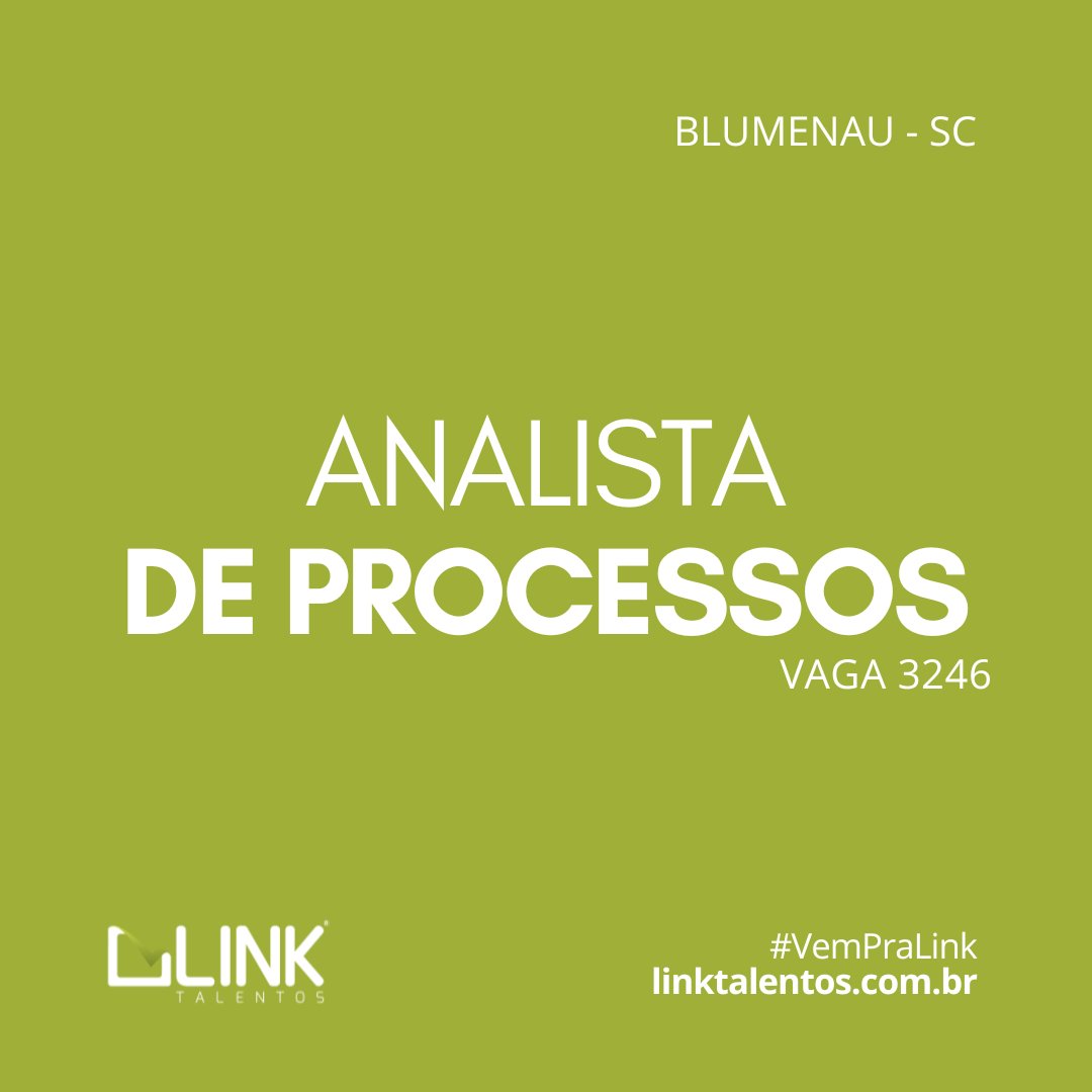 Linktalentos's tweet image. 💡Quer atuar em uma empresa comprometida com seus clientes, que desenvolve e executa projetos tecnológicos inteligentes e avançados em várias áreas de atuação? #VemPraLink

💻linktalentos.com.br
📱(47) 98455.0112

#analistadeprocessos #vagasemblumenau #vagasantacatarina