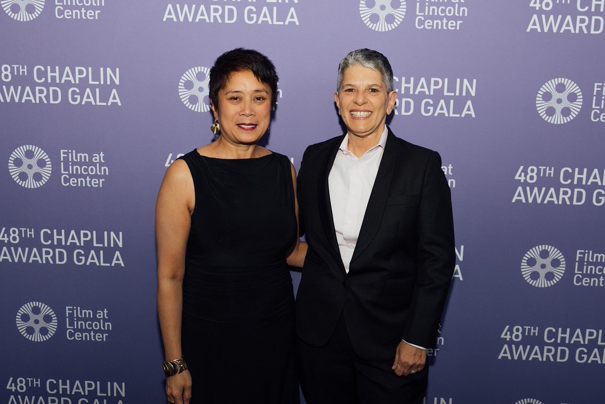 NYCMOMECommish's tweet photo. A beautiful night at @FilmLinc’s #ChaplinAward Gala @LincolnCenter honoring #EGOT--now #CEGOT--@violadavis with moving tributes from @jes_chastain, @GPBmadeit, Meryl Streep, Jayme Lawson, George C. Wolfe, Steve McQueen celebrating her achievements as an actor, producer & author. https://t.co/on4xq9E1MN