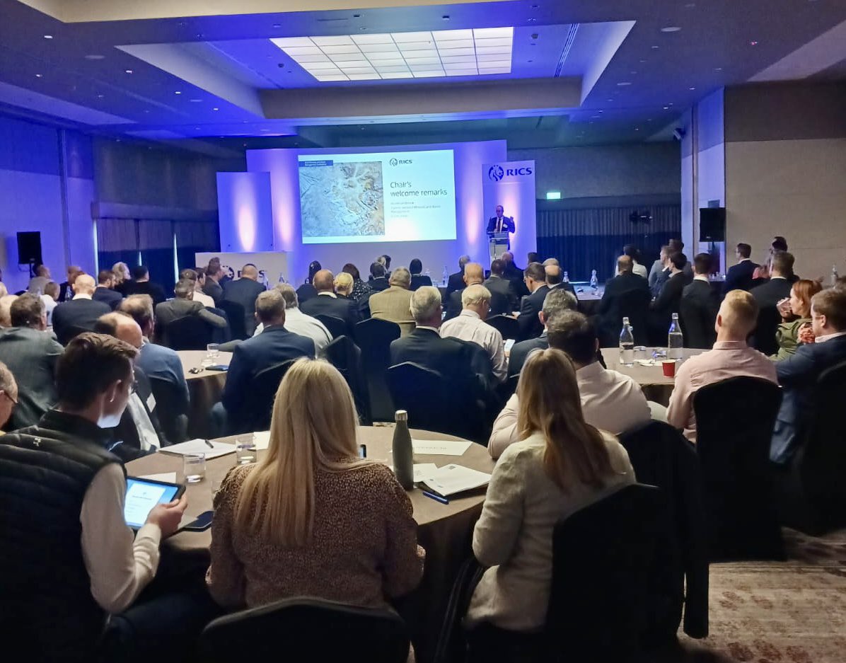 An honour to Chair the <a href="/RICSnews/">RICS</a> Minerals &amp; Waste Conference today. Great attendance, excellent papers and an inspiring “Next Gen” panel. <a href="/MineralsMatter/">Minerals Matter</a> <a href="/CarterJonas/">Carter Jonas</a> <a href="/DerbyUni/">University of Derby</a> #Minerals #wastemanagement