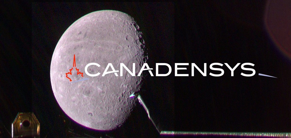 Canadensys1's tweet photo. We thank ispace for their support and partnership on their first mission and all their M1 accomplishments to date.  We are grateful to have proven out our lunar imaging systems including spectacular imagery gathered in the Moon’s orbit. https://t.co/bDE9C3mMuQ