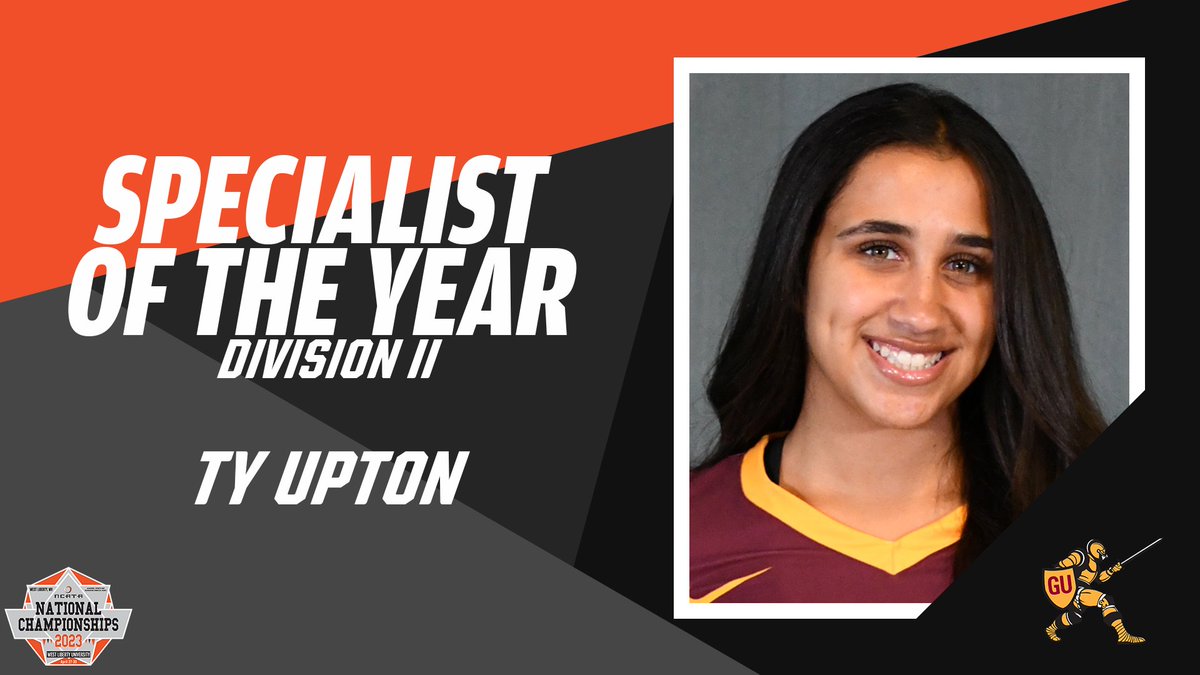 theNCATA's tweet photo. Gannon's Ty Upton has been named the 2023 Division II NCATA Specialist of the Year! https://t.co/53W66v3NWZ
